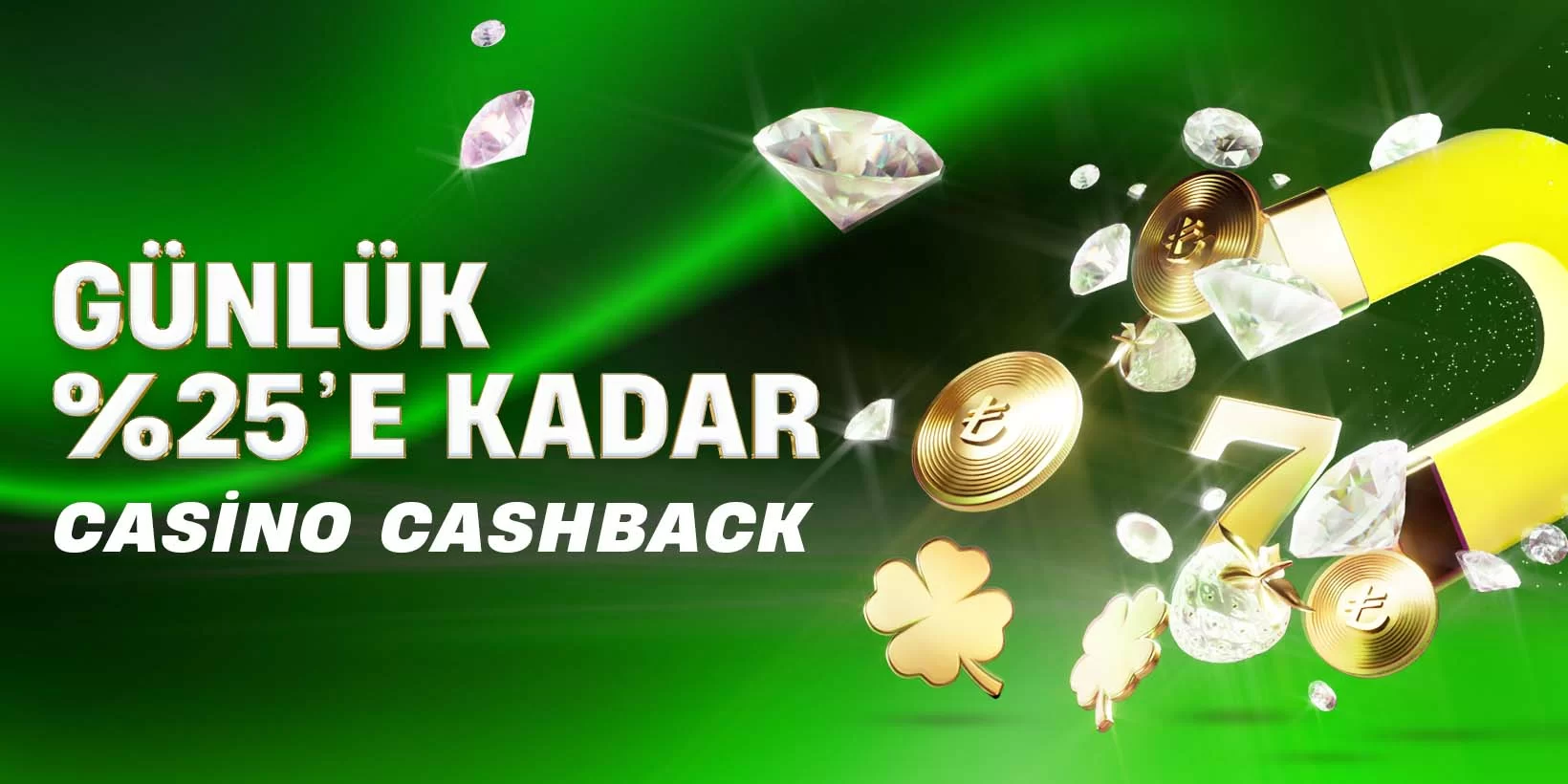 25% CASHBACK